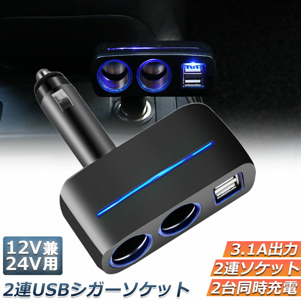 カシムラ ダイレクトソケット 2リバーシブルUSB自動判定 2.4A USBポート 自動判定 ブラック KX-200