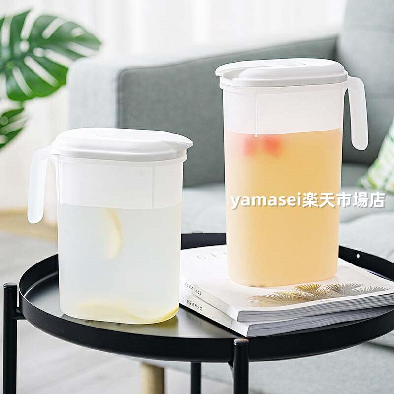 樂天商城 - 冷水筒 耐熱 ピッチャー 2.2リットル 麦茶ポット お茶ポット 1.8L 大容量 冷蔵庫ポット 耐冷 洗いやすい 飲料水 お茶 炭酸 お茶ボトル 冷蔵庫 ドリンクボトル ティーポット 飲料水バケット 水筒 ドリンクピッチャー おしゃれ キッチン用品 軽量 持ち運び便利