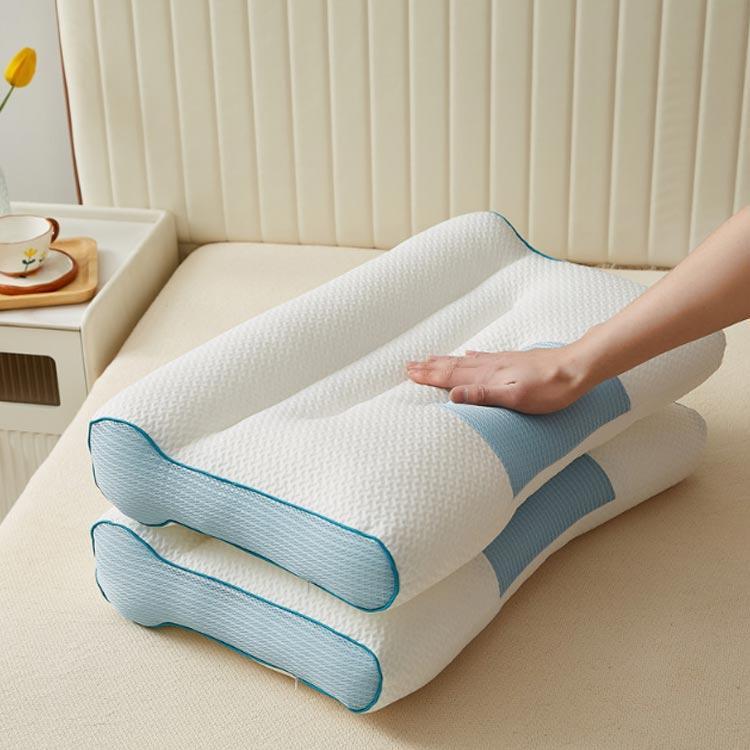 頚椎牽引ケア枕 40*65cm 快眠 枕 快眠枕 肩こり 横向き寝 首こり ストレートネック...