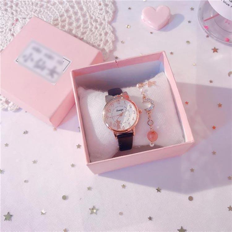 ひつじ座Shop楽天市場店のキッズ プレゼント キッズ腕時計 腕時計 ガールズ ブレスレット付き 子ども ギフト 時計 リストウォッチ 防水 防水 子供用腕時計 小学生 中学生｜アングル3