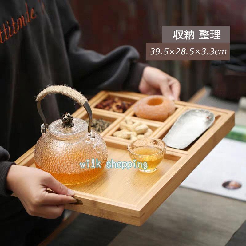 トレー 木製 北欧 おしゃれ ナチュラルトレー 胴張 お盆 大 木 キッチン おつまみ 和菓子置き 安定感 ..