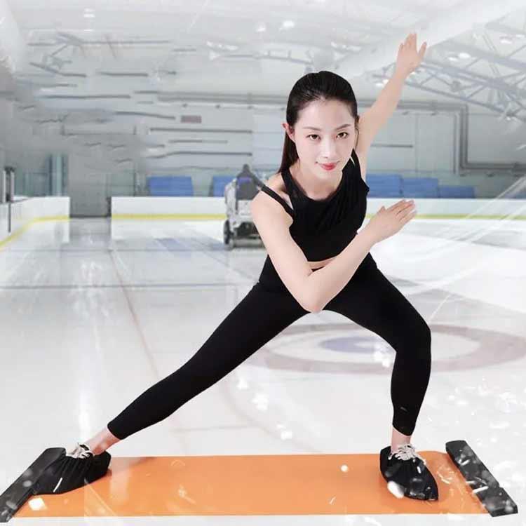 ひつじ座Shop楽天市場店のスライドボード スライディングボード バランスボード 140cm 180cm 200cm 効率よく有酸素運動 自宅でスケーティングトレーニング スライディング ボード｜アングル3