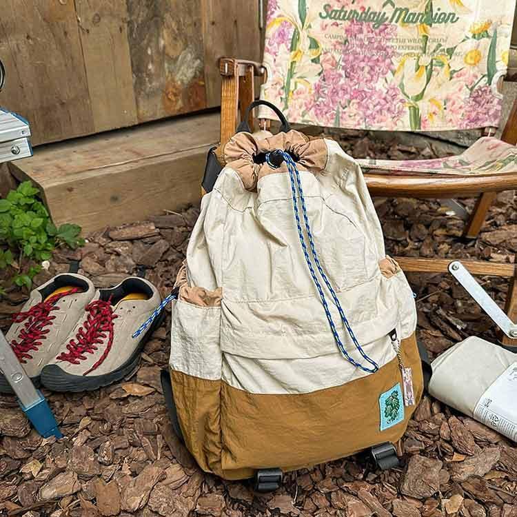 ひつじ座Shop楽天市場店のナップサック リュック レディース メンズ 大きめ リュックサック 大容量 軽量 防水 ナイロン サブバッグ 2way 手提げ 巾着リュック シンプル リュック ナイロン レディース リュックサック ナップサック 男女兼用 小学校 女子 スポーツ 防水 子供 軽い メンズ アウトドア｜アングル3