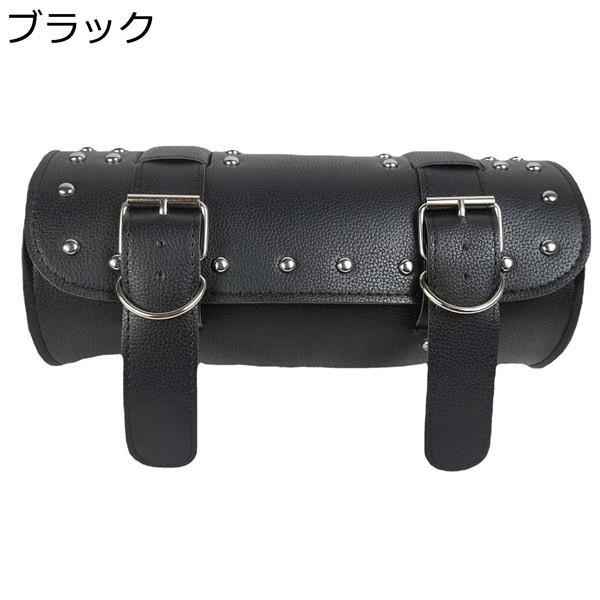 バイク シートバッグ サイドバッグ 革 ツーリングバッグ puレザー 防水 ツールバッ...