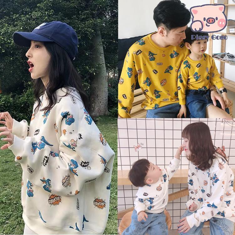 親子ペアルック ベビー カバーオール ロンパース 親子 長袖 家族服 親子服 トレーナー ペアルック お揃..