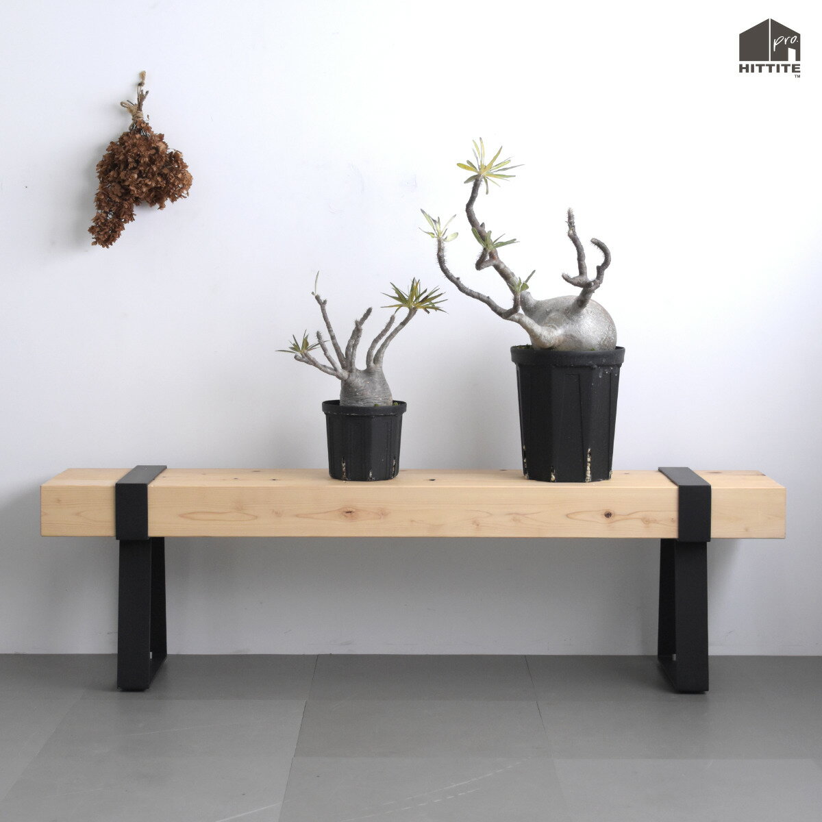 鉄帯ベンチ 黒脚アイアン ブラック3人掛け 150cmダイニング ガーデン雨に強い 腐らない 頑丈国産 日本..