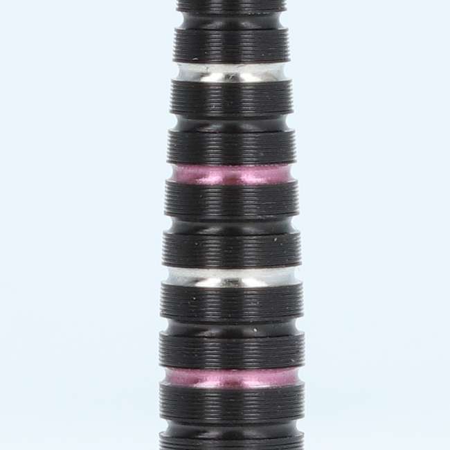 DARTS SHOP Hive (ダーツ ハイブ)の【中古】 DYNASTY A-FLOW BLACK LINE Fallon3 MG STEEL 24.3g【箱あり】 【RANK 5】　(ダーツ バレル タングステン ハードダーツ ダーツセット ダーツ シャフト ダーツ フライト ダーツ 矢 羽 darts barrel darts set)｜アングル2