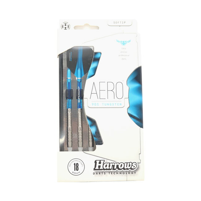 楽天DARTS SHOP Hive （ダーツ　ハイブ）【中古】Harrows（ハローズ） AERO（エアロ） 90％ Style C 2BA 18gR 【箱あり】 【RANK 4】