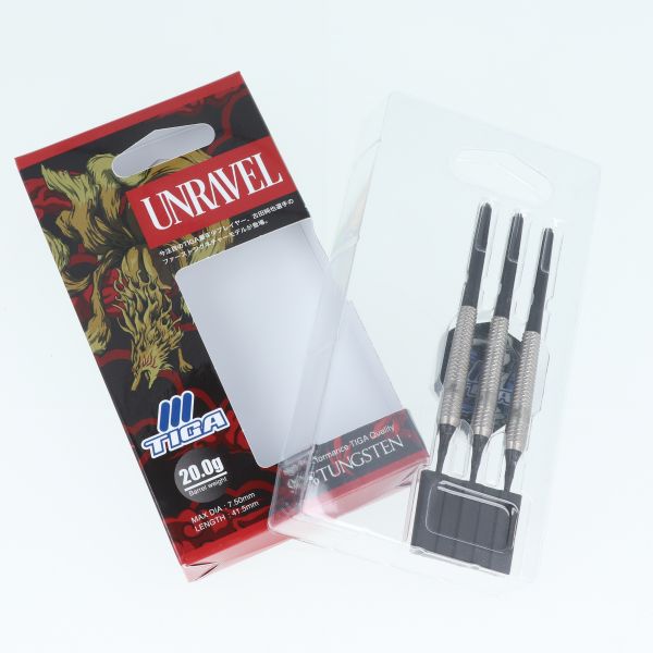 DARTS SHOP Hive (ダーツ ハイブ)の【中古】 TIGA(ティガ) UNRAVEL(アンラヴェル) 2BA 古田純也選手モデル【箱あり】 【RANK 3】　(ダーツ バレル タングステン ダーツセット ダーツ シャフト ダーツ チップ ダーツ フライト ダーツ 矢 羽 darts barrel darts set)｜アングル3
