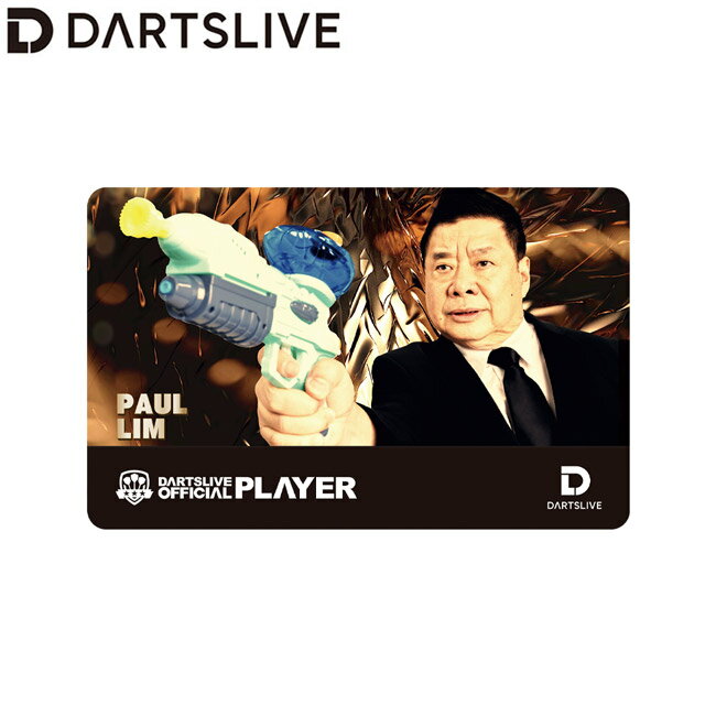 DARTSLIVE PLAYER GOODS 第三弾 Paul Lim選手　(ダーツ カード)