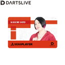 DARTSLIVE PLAYER GOODS 第三弾 佐藤かす美選手 (ダーツ カード)