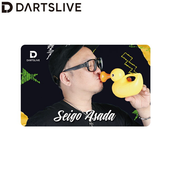 DARTSLIVE PLAYER GOODS第五弾 浅田斉吾選手 (ダーツ カード)