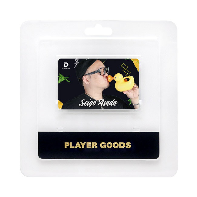 【10%OFFクーポン対象 10/24 20:00から】DARTSLIVE PLAYER GOODS第五弾 浅田斉吾選...