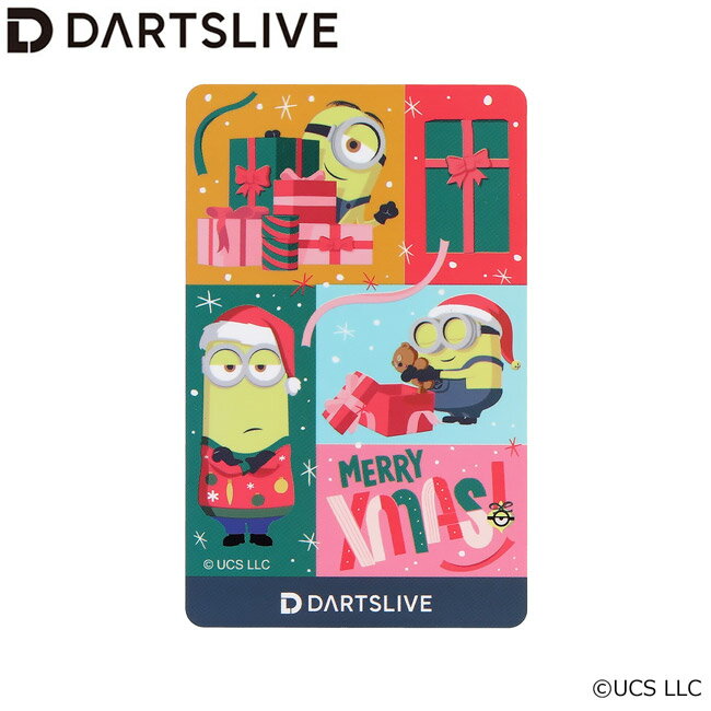 ミニオン DARTSLIVECARD Winter typeA　(ダーツ カード)