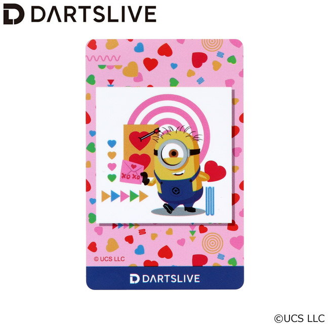 ミニオン DARTSLIVECARD Winter typeE　(ダーツ カード)