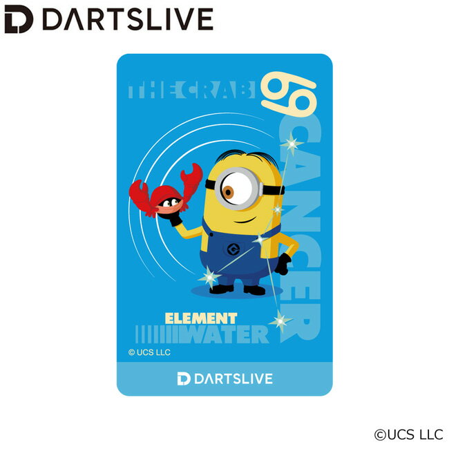 ミニオン DARTSLIVECARD 12星座シリーズ CANCER(かに座)