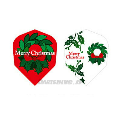 PROフライト indiesシリーズ ＜クリスマス・リース＞ セミスタンダード　(ダーツ フライト プロ Flight..