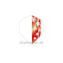 PROフライト indiesシリーズ <スノーダイヤモンド レッド> スタンダード (ダーツ フライト プロ Flight Snow Diamond Red Standard インディーズ 羽 darts flight)