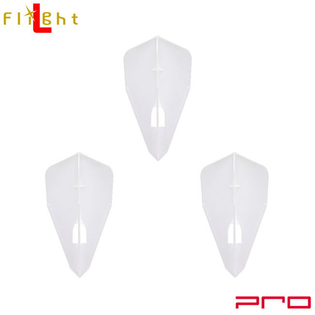 L-style(륹) L-Flight PRO(ե饤 ץ) ̵ ֥å ۥ磻 ( ե饤   darts flight)