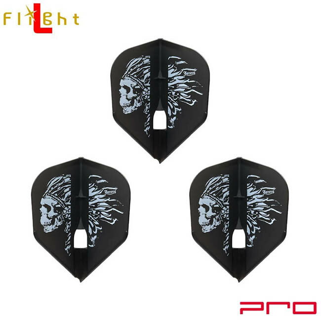 L-style(륹) L-Flight PRO(ե饤 ץ) Jonny Ver.1  ֥å ¿ǥ ( ե饤   darts flight)