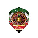 EDGE SPORTS/AIR FLIGHT(エッジスポーツ/エアーフライト) カジノ シェイプ (ダーツ フライト 羽 darts flight)