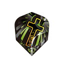 EDGE SPORTS/AIR FLIGHT(エッジスポーツ/エアーフライト) 101 ジェイドクロス シェイプ (ダーツ フライト 羽 darts fligh...