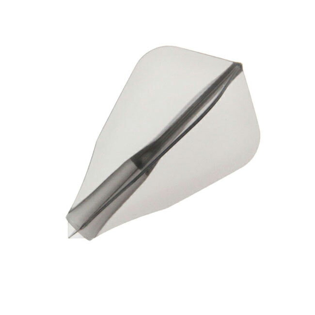 JOKERDRIVER(ジョーカードライバー) 零-ZERO- Flight(ゼロフライト) プラクティスモデル FS ＜クリアブラック＞ (ダーツ フライト 羽 darts flight Practice Model)