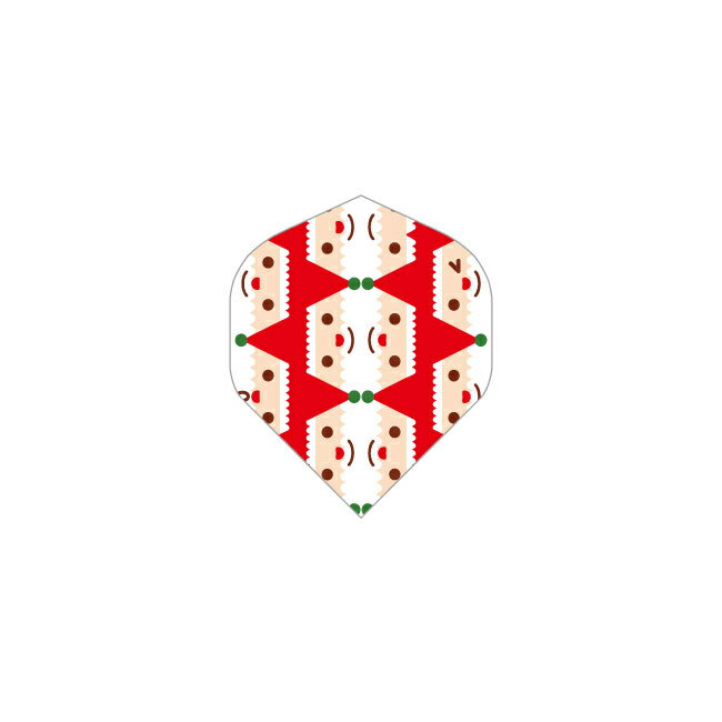 乐天商城 - PROフライト indiesシリーズ ＜トライアングルサンターズ＞ スタンダード　(ダーツ フライト 羽 darts flight クリスマス)