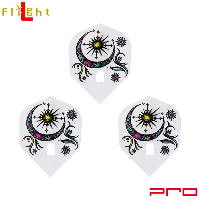 L-style(륹) L-Flight PRO(ե饤 ץ)  Ver.3  ۥ磻 ( ե饤   darts flight)