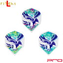 L-style(エルスタイル) L-Flight PRO(エルフライト プロ) 鈴木徹 ver.2 シェイプ ホワイト 鈴木徹選手モデル (ダーツ フライト d...
