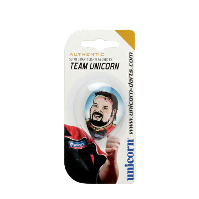 ダーツ フライトunicornフライト AUTHENTIC TEAM UNICORN ＜68166 XTRA＞ ダーツ 羽 darts flight 