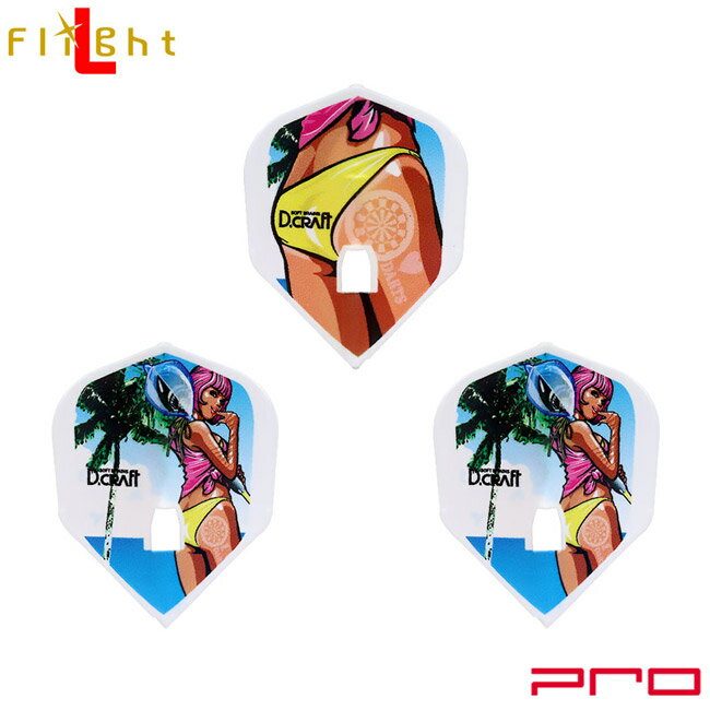 D.CRAFT(ǥե) L-Flight PRO(ե饤 ץ) ޡХ  ۥ磻ȡ( ե饤 darts flight  )