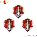 L-style(エルスタイル) L-Flight PRO(エルフライト プロ) L-STYLE Taurus スタンダード ホワイト (ダーツ フライト 羽 d...