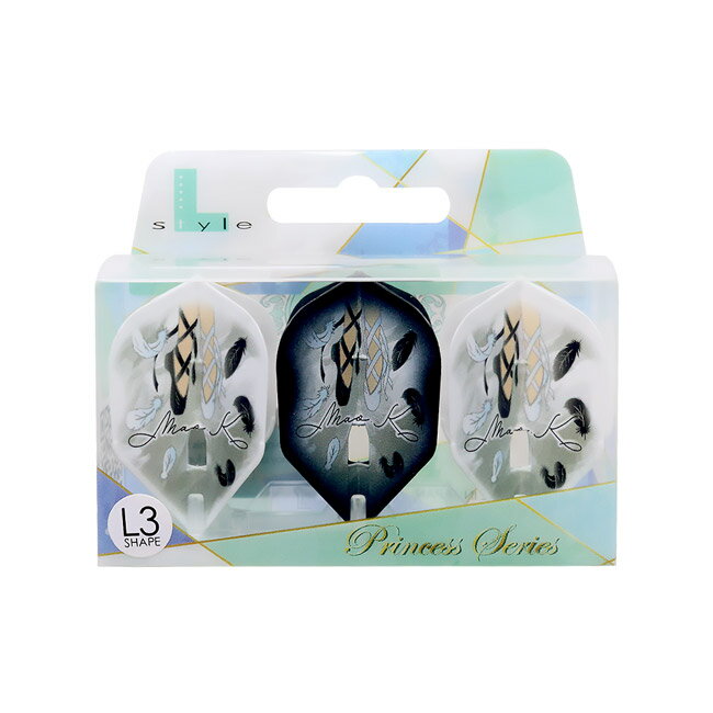 L-style(���륹������) L-Flight PRO(����ե饤�� �ץ�) Princess Series ���տ��� ver.1 �������� MIX��(������ �ե饤�� darts flight ������ ��)