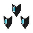 Harrows(ハローズ) VELOS FLIGHT(ヴェロスフライト) 1003 (ダーツ フライト ダーツ 羽 darts flight)