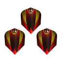 Harrows(ハローズ) PRIME FLIGHT(プライムフライト) シェイプ 7512 (ダーツ フライト ダーツ 羽 darts flight)