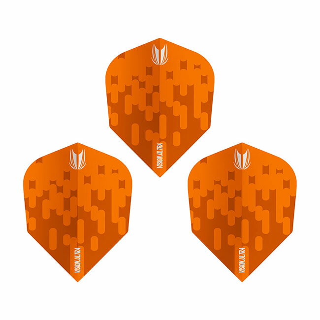 TARGET(ターゲット) VISION ULTRA ARCADE フライト TEN-X オレンジ ＜333810＞　(ダーツ フライト 羽 darts flight)