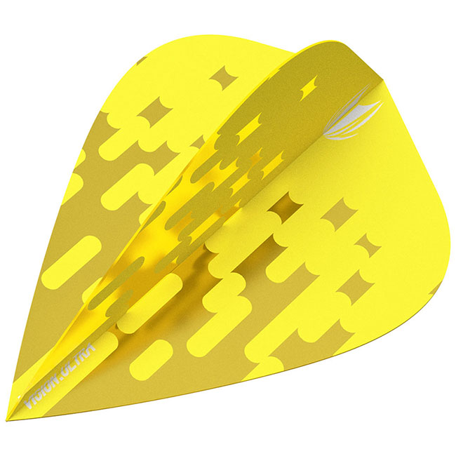 TARGET(ターゲット) VISION ULTRA ARCADE フライト カイト イエロー ＜333890＞　(ダーツ フライト 羽 darts flight)