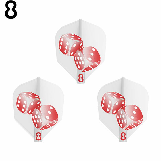 8FLIGHT(エイトフライト) DANNY BAGGISH シェイプ ホワイト ＜400083＞ ダニー・バギッシュ選手モデル..