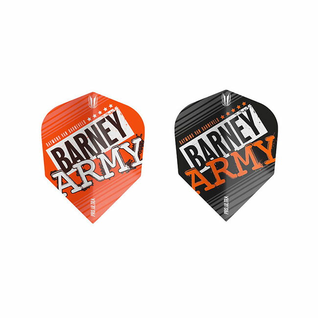 TARGET ターゲット BARNEY ARMY フライト シェイプ レイモンド・ヴァン・バーナベルド選手モデル ダーツ フライト ダーツ 羽 darts flight ロゴ おしゃれ 