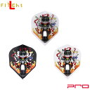 L-style(エルスタイル) L-Flight PRO(エルフライト プロ) Zhu Yu ver.1 シェイプ MIX ユゥ・ヅゥ選手モデル (ダーツ フラ...