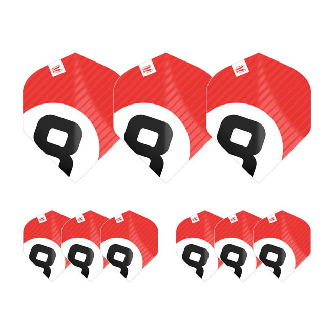 TARGET(ターゲット) CHICANE PRO ULTRA フライト スタンダード レッド 3set ＜337210＞　(ダーツ フラ..