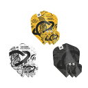 TARGET(ターゲット) INK フライト GABRIEL CLEMENS TEN-X 3set <337460> ガブリエル・クレメンス選手モデル (ダーツ...