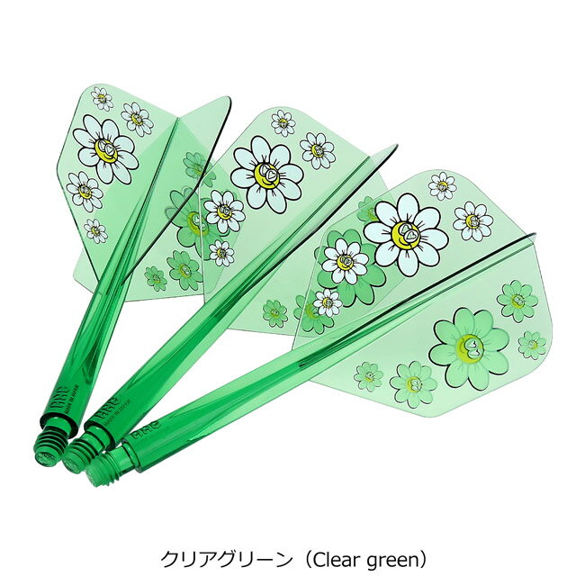 TRiNiDAD(トリニダード) CONDOR AXE(コンドルアックス) Toy Flowers(トイフラワー) スモール 武田樹選手モデル　(ダーツ フライト) 2