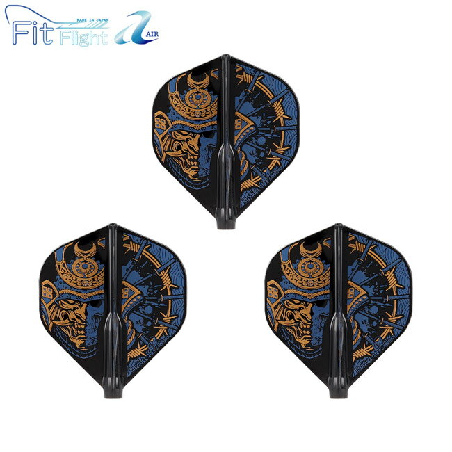 COSMO DARTS(�����������) Fit Flight��AIR��(�ե��åȥե饤�� ������) Printed Series Samurai Skull B...