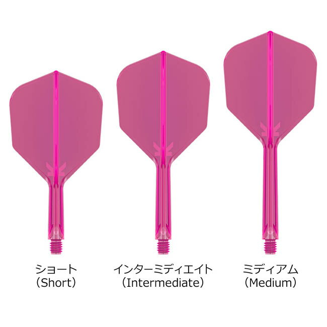 TARGET(ターゲット) K-FLEX ネオン シェイプ　(ダーツ フライト) 3