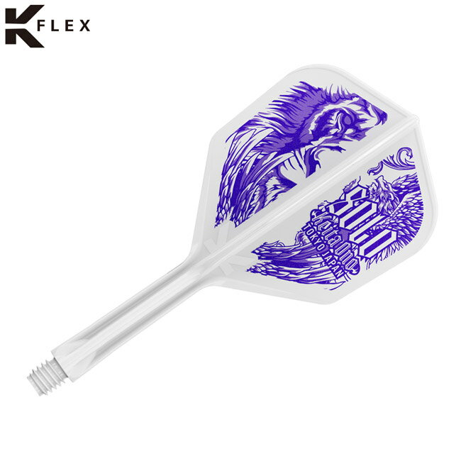 TARGET(ターゲット) SOLO K-FLEX シェイプ ホワイト 小野恵太選手モデル (ダーツ フライト)