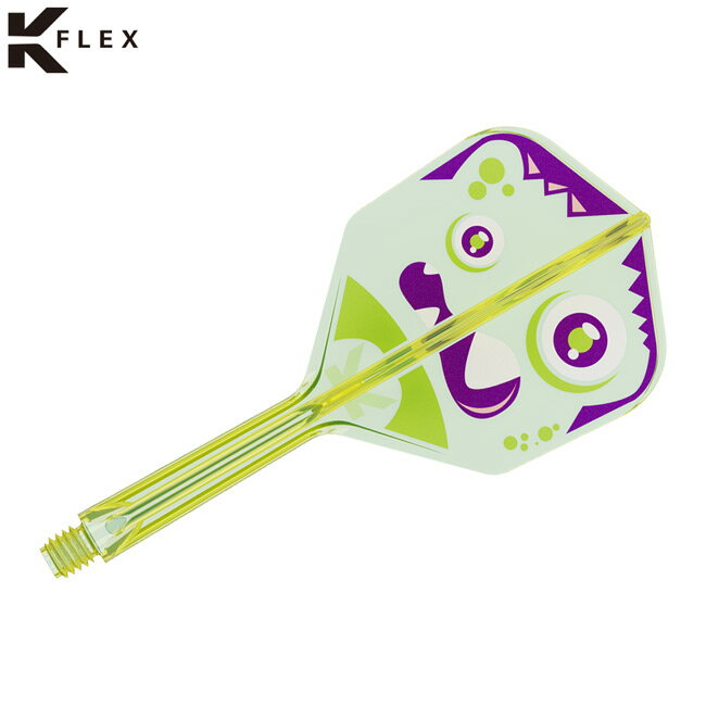 乐天商城 - 【予約商品 2026年4月28日発売予定】TARGET(ターゲット) XENO K-FLEX シェイプ ネオンイエロー 酒井素選手モデル　(ダーツ フライト)