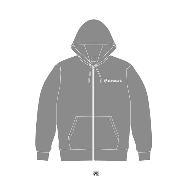 【10%OFFクーポン対象 10/24 20:00から】SHADE(シェイド) ロゴパーカー 2020 グレ...