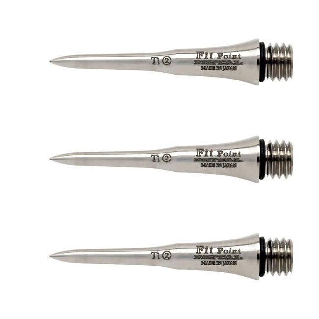Fit Point METAL CONVERSION POINT チタニウム ＜-2- Solid 25mm＞ダーツ Fit Point メタル コンバージョンポイント ハードダーツ チタン darts